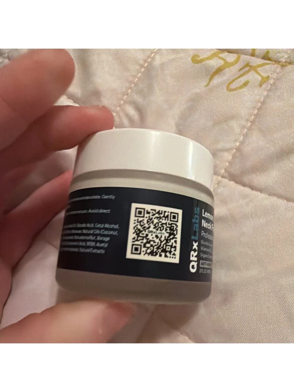 Lemon Verbena Neck Firming Cream - Lift & Tighten Loose, Wrinkled Skin - 2 fl oz
